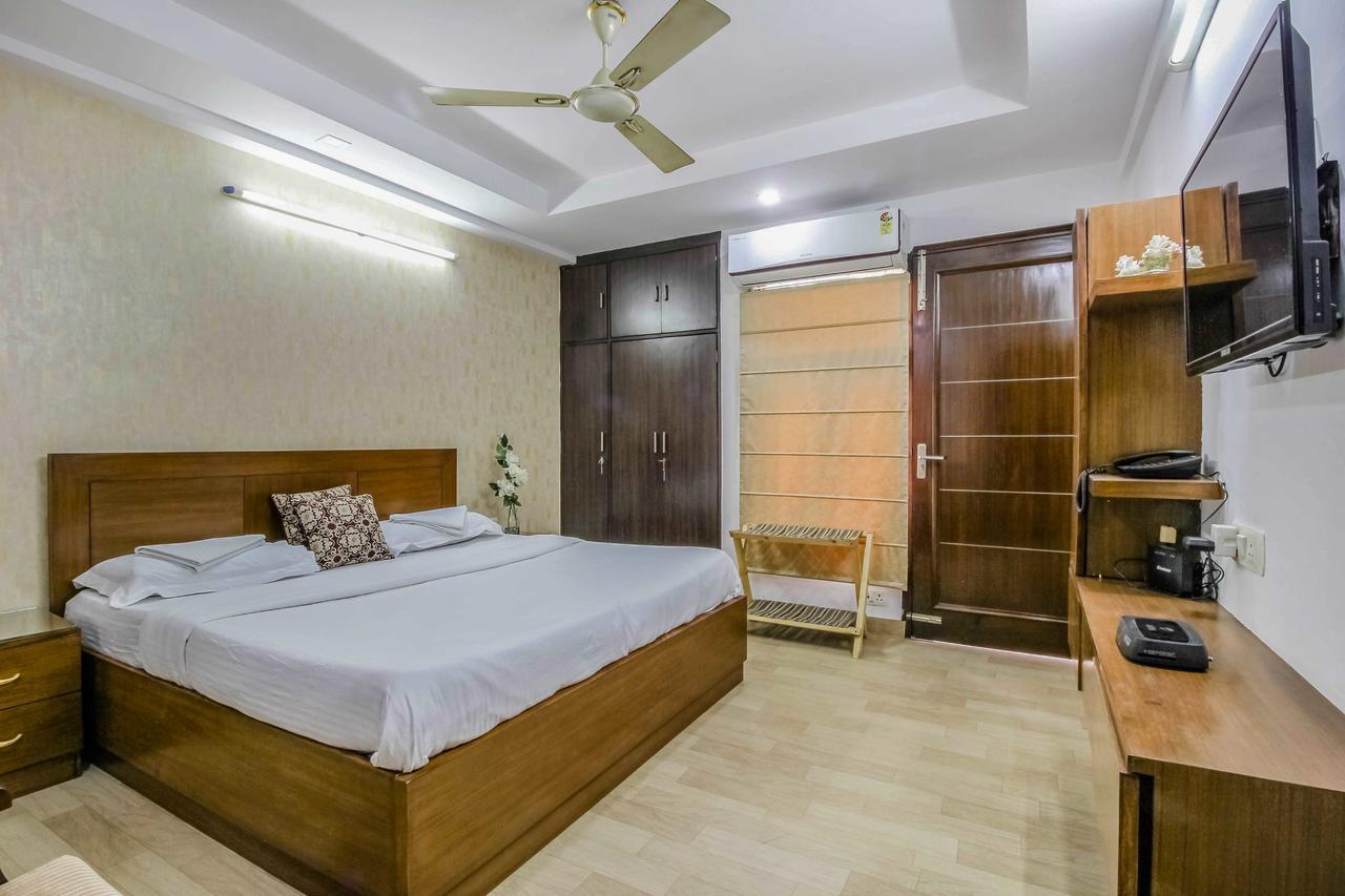 New India Home Stay Nueva Delhi Exterior foto